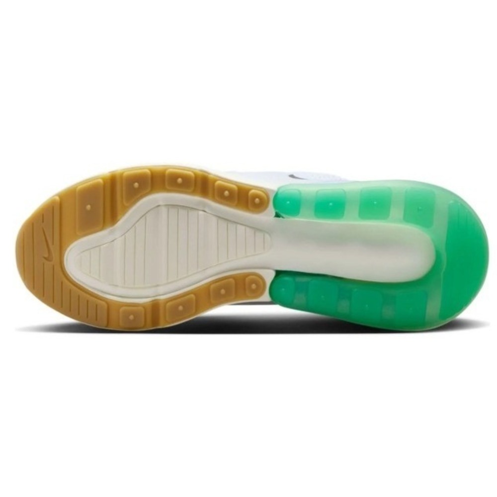 Nike Womens Air Max 270 White Stadium Green Black AH6789-125 Size 7.5 - Picture 6 of 6